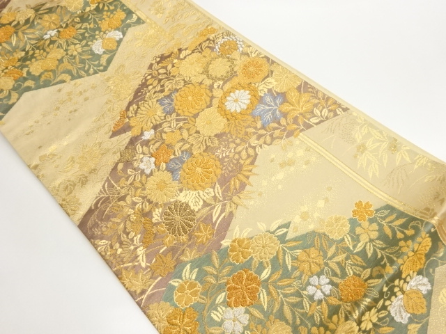 JAPANESE FUKURO OBI / WOVEN MATSUKAWABISHI